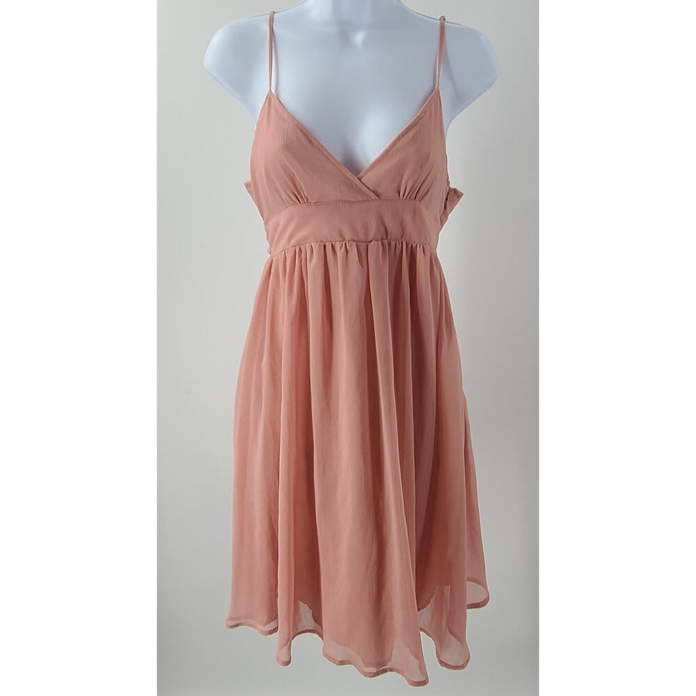 21 women's sundress dusty mauve Size Medium balletcore fairy grunge whimsy
